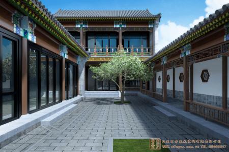 河南鄧州四合院設計施工項目